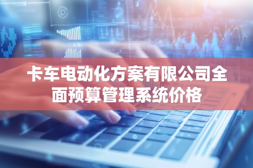 卡车电动化方案有限公司全面预算管理系统价格