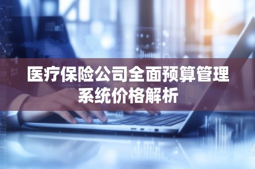 医疗保险公司全面预算管理系统价格解析