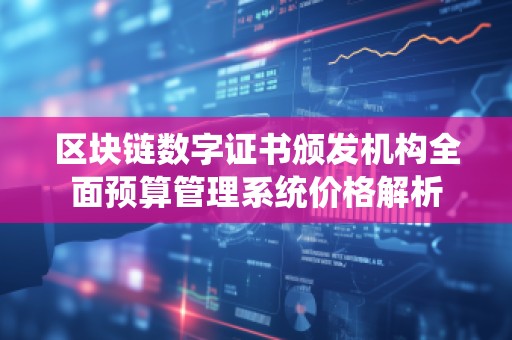 区块链数字证书颁发机构全面预算管理系统价格解析
