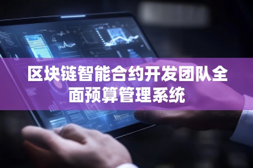 区块链智能合约开发团队全面预算管理系统