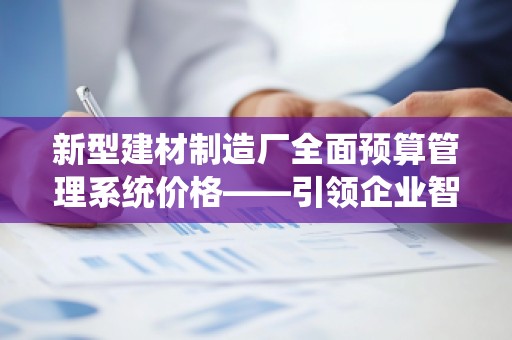 新型建材制造厂全面预算管理系统价格——***企业智能化管理的新选择