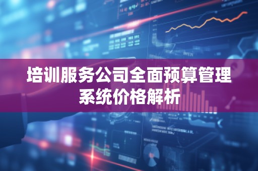 培训服务公司全面预算管理系统价格解析