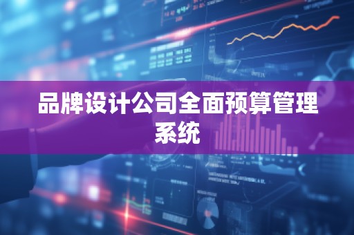 品牌设计公司全面预算管理系统