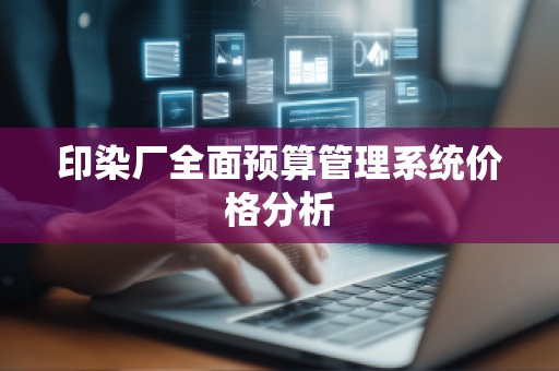 印染厂全面预算管理系统价格分析