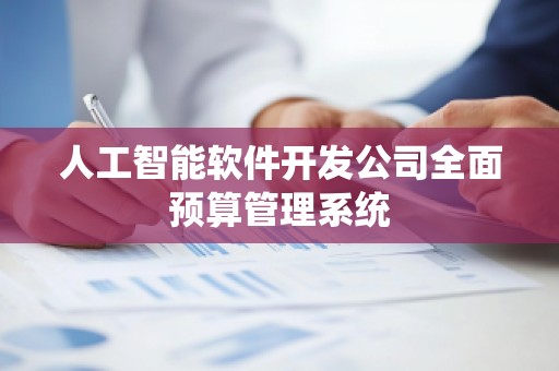 人工智能软件开发公司全面预算管理系统