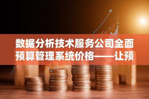 数据分析技术服务公司全面预算管理系统价格——让预算管控更精准、更高效