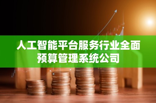 人工智能平台服务行业全面预算管理系统公司