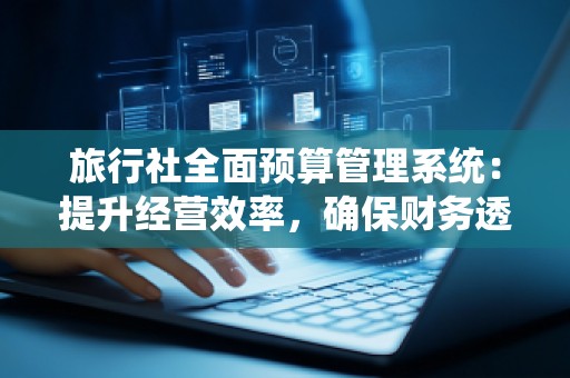 旅行社全面预算管理系统：提升经营效率，确保财务透明