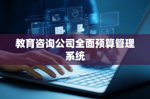 教育咨询公司全面预算管理系统