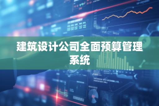 建筑设计公司全面预算管理系统