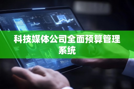 科技媒体公司全面预算管理系统