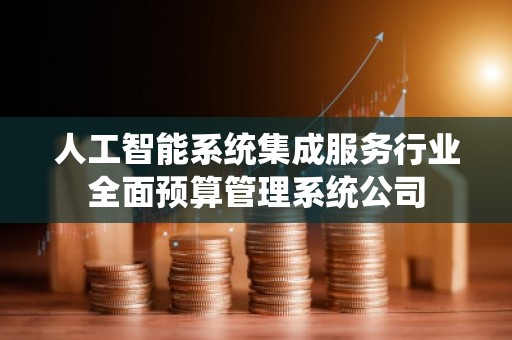 人工智能系统集成服务行业全面预算管理系统公司