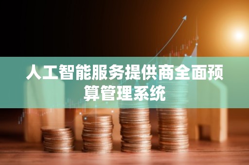人工智能服务提供商全面预算管理系统