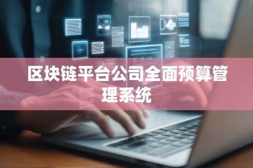 区块链平台公司全面预算管理系统