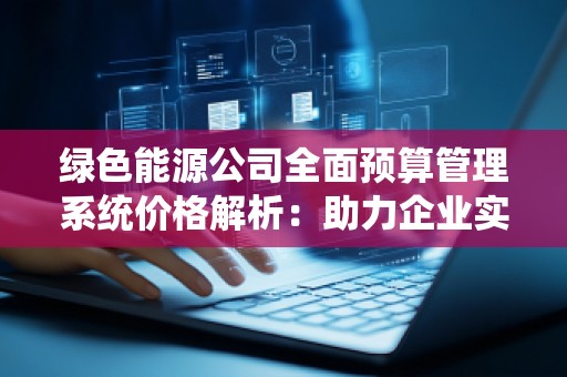 绿色能源公司全面预算管理系统价格解析：助力企业实现精准预算管理