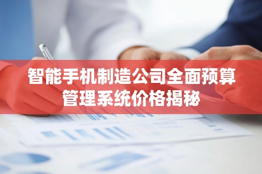 智能手机制造公司全面预算管理系统价格揭秘