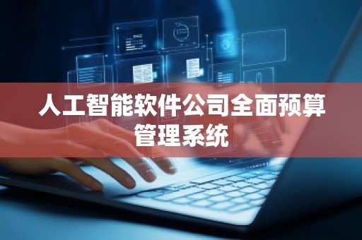 人工智能软件公司全面预算管理系统