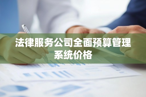 法律服务公司全面预算管理系统价格