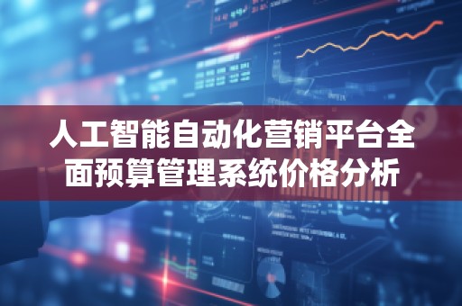 人工智能自动化营销平台全面预算管理系统价格分析