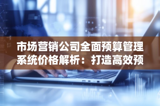 市场营销公司全面预算管理系统价格解析:打造高效预算管控的必备利器