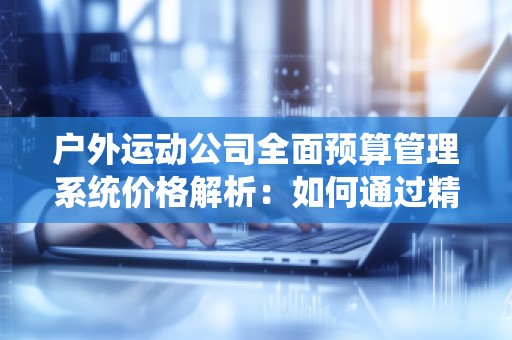 户外运动公司全面预算管理系统价格解析:如何通过精准预算提升企业竞争力