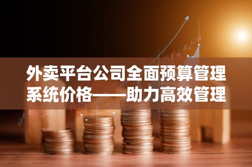 外卖平台公司全面预算管理系统价格——助力高效管理,推动业务腾飞