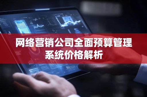 网络营销公司全面预算管理系统价格解析