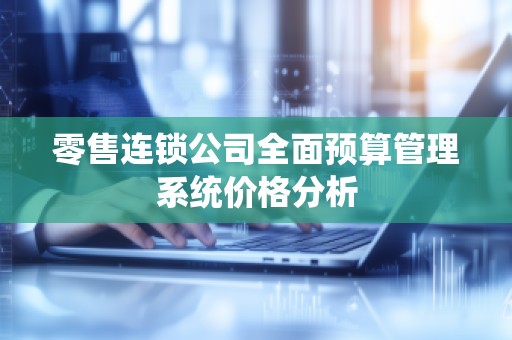 零售连锁公司全面预算管理系统价格分析