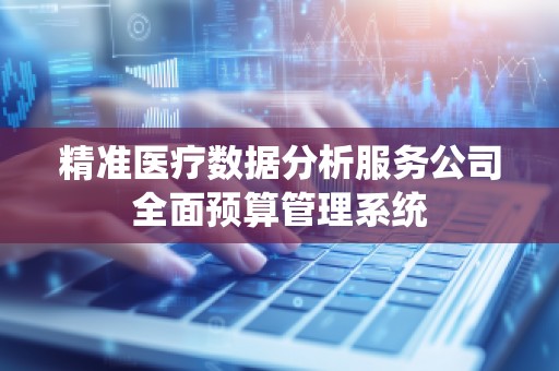 精准医疗数据分析服务公司全面预算管理系统