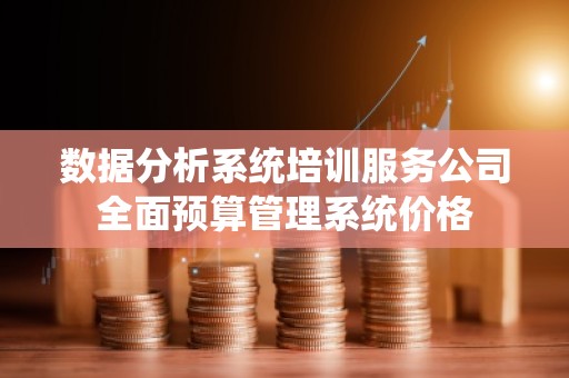 数据分析系统培训服务公司全面预算管理系统价格