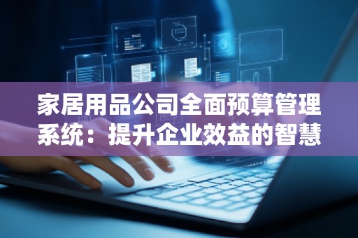 家居用品公司全面预算管理系统:提升企业效益的智慧利器