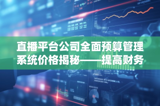 直播平台公司全面预算管理系统价格揭秘——提高财务效率的智慧选择