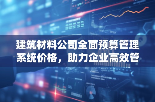 建筑材料公司全面预算管理系统价格，助力企业高效管理与精准决策