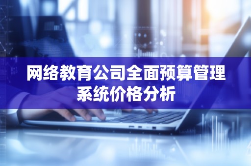 网络教育公司全面预算管理系统价格分析