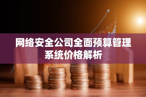 网络安全公司全面预算管理系统价格解析
