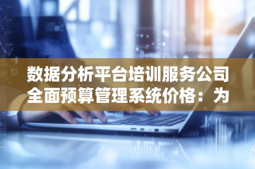 数据分析平台培训服务公司全面预算管理系统价格:为企业提供高效的预算管理解决方案