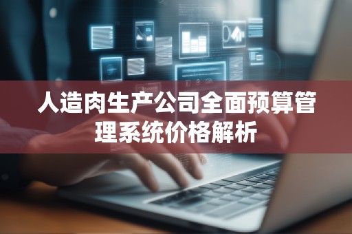 人造肉生产公司全面预算管理系统价格解析