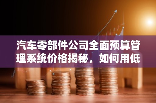汽车零部件公司全面预算管理系统价格揭秘，如何用低成本实现高效管理？