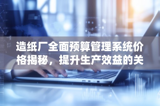 造纸厂全面预算管理系统价格揭秘,提升生产效益的关键工具