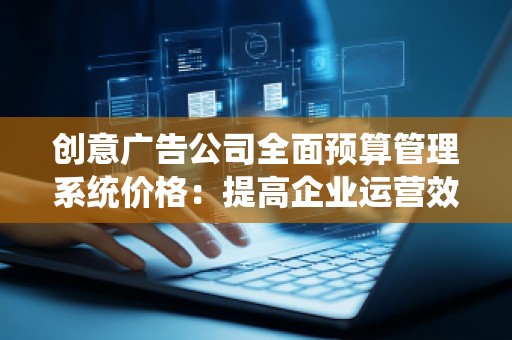 创意广告公司全面预算管理系统价格:提高企业运营效率的利器
